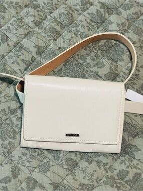 NWT, Calvin Klein (Bone/Cream) Belt Bag with Adjustable Strap, S/M